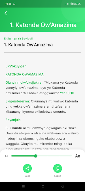 Enjigiriza Ya Baibuli Screenshot 3