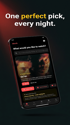 Movik: Movie Recommendations Screenshot 0