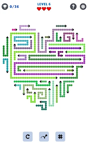Color Arrows Puzzle Out Escape Screenshot 0