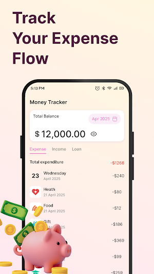 Money Tracker & Wallet Screenshot 1