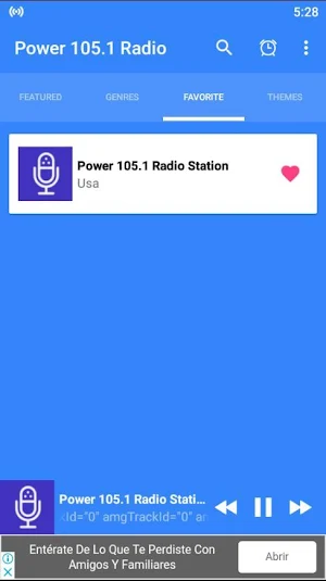 power 105.1 radio station US Screenshot 2