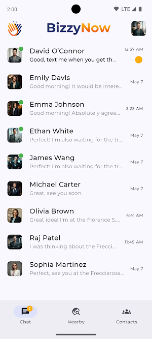 BizzyNow Screenshot 2
