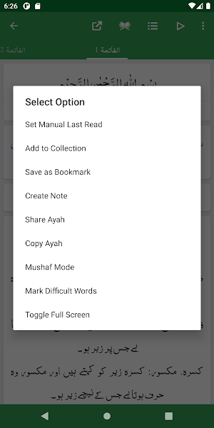 Taleem al Quran - Quranic Grammar with Translation Screenshot 2