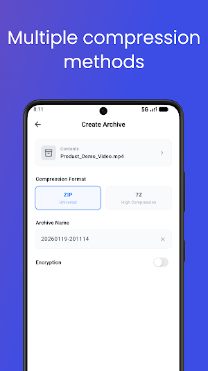 Unzip Master - ZIP,RAR,7Z Screenshot 2