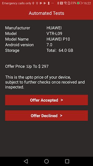 The Mobile Shop Trade-In Screenshot 1
