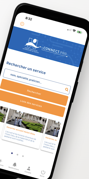 CHU de Nantes ConnectPro Screenshot 1