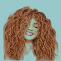 curly hair routine