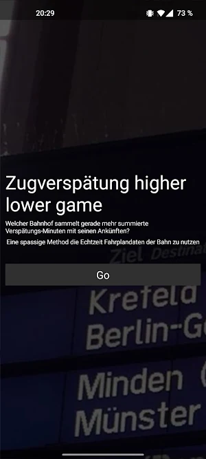 Zugverspätung Higher Lower Gam Screenshot 0