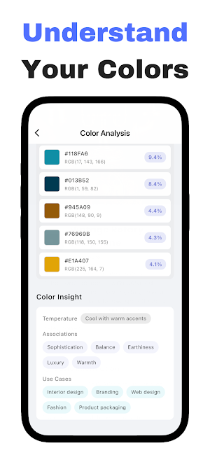 Color Scanner - Paletix Screenshot 2
