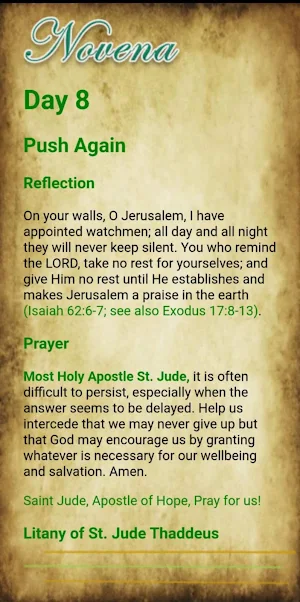 Saint Jude Thaddeus Devotion Screenshot 3