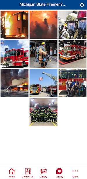 Michigan State Firemen's Assoc Screenshot 2