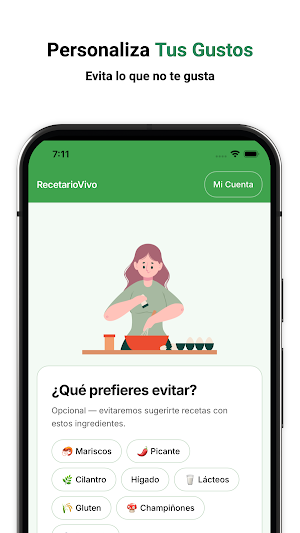 RecetarioVivo Screenshot 2
