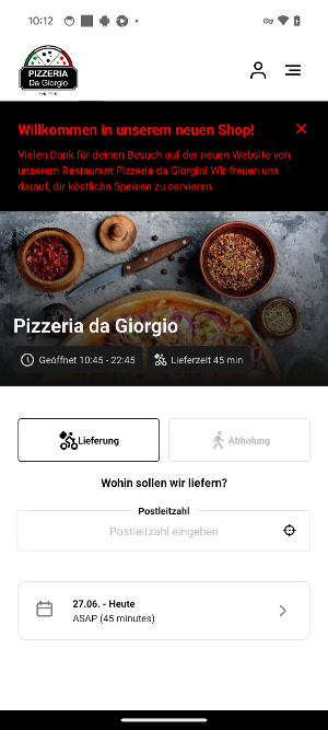 Pizzeria da Giorgio Screenshot 0