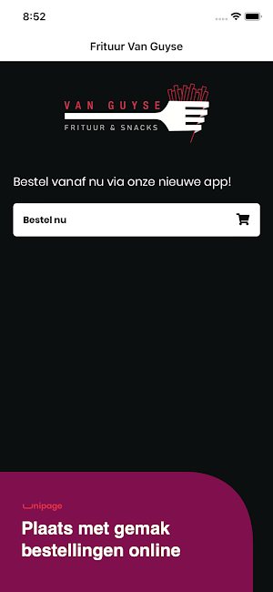 Frituur Van Guyse Screenshot 0