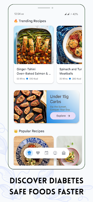 Diabetes MealPrep Diet Planner Screenshot 3