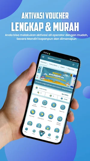 MasterLoad8 Pulsa Murah & PPOB Screenshot 1