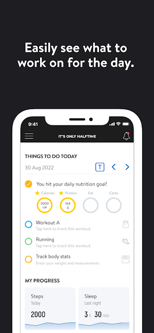 IT'S ONLY HALFTIME TRAINING Screenshot 3