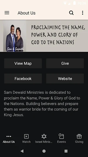Sam Dewald Ministries Screenshot 0