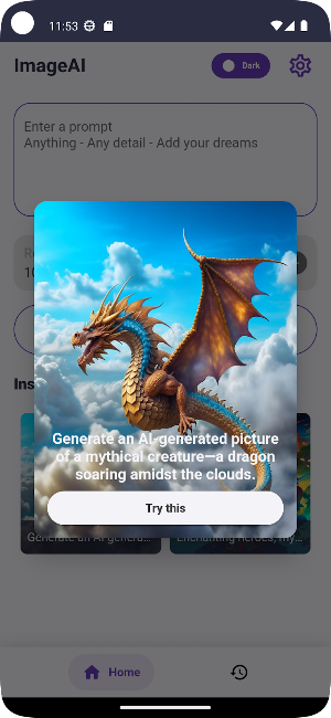 ImageAI – Art Generator Screenshot 2