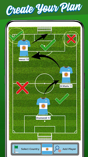 Lineup Builder -Football Squad Screenshot 0