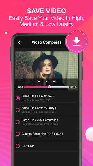 Video Compressor - Video Resize Screenshot 3
