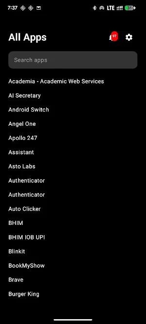 Minimalist Focus: Launcher Screenshot 1