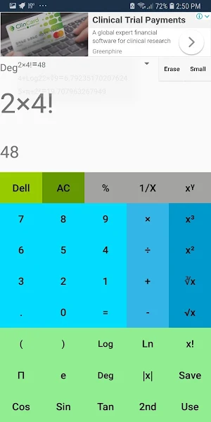 Scientific & Simple Calculator Screenshot 1
