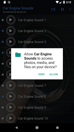 Car Engine Sounds ~ Sboard.pro Screenshot 1