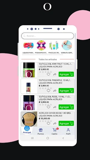 Organic Nails CR Screenshot 1