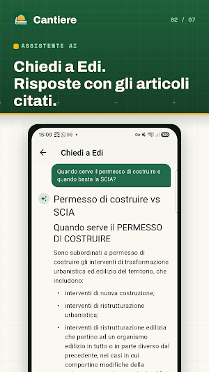 Cantiere · Norme edilizia Screenshot 1