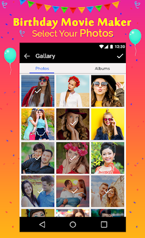 Birthday Video Maker With Song Screenshot 2