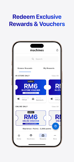 Machines Mobile App Screenshot 2