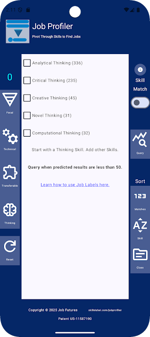 Job Profiler Screenshot 1