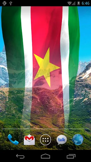 SA Flags Live Wallpaper Screenshot 1