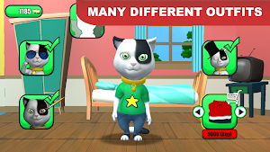 Talking Baby Cat Max Pet Games Screenshot 2