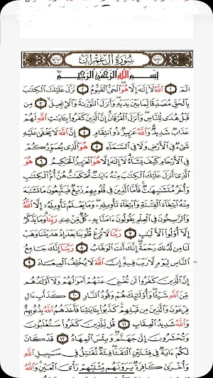 Quran Ottoman Script - zoom Screenshot 3