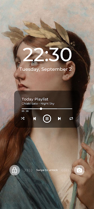 Aesthetic Painting Wallpaper Screenshot 0