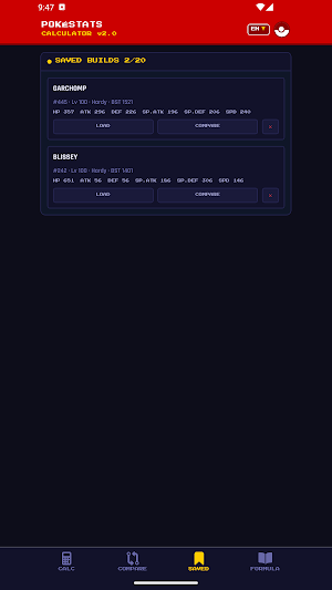Stat Calculator Screenshot 2