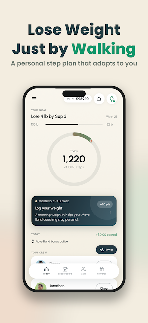 Move Together - Earn Rewards Screenshot 1