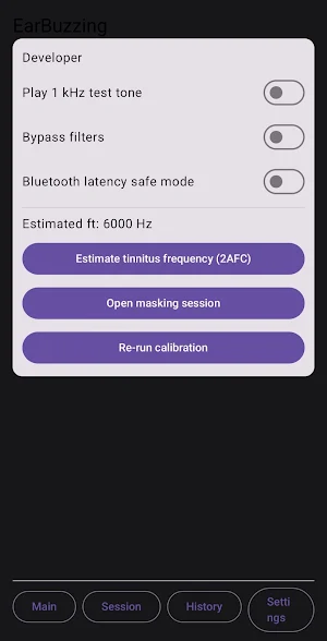 Ear Buzzing Screenshot 1