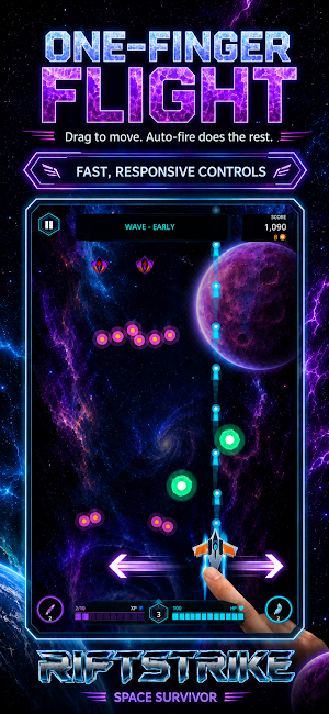 Riftstrike: Space Survivor Screenshot 2