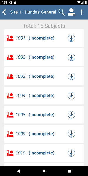 DFcollect Screenshot 1