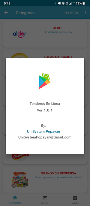 Tiendas OnLine Screenshot 2