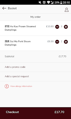 Confucius Chinese Restaurant Screenshot 2