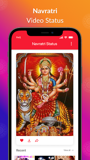 Navratri Daily Video Status Screenshot 1
