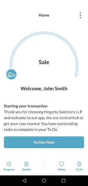 Hegarty Solicitors Screenshot 2