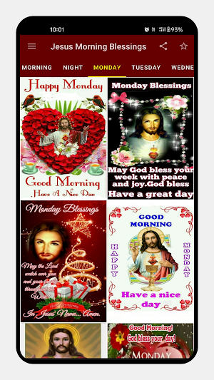 Jesus Good Morning Blessings Screenshot 3