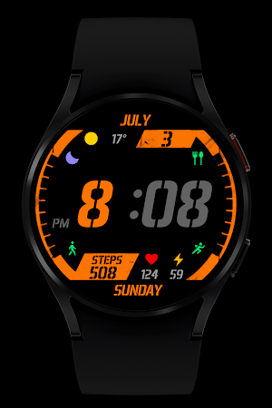 SportMini Watch Face Wear OS Screenshot 2