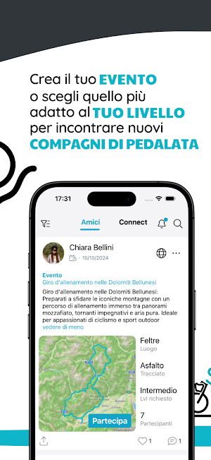 Chetibra: Pedala e Condividi Screenshot 2