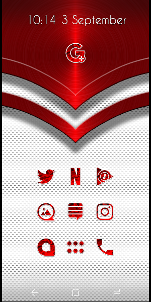 SeventySeven Red Icon Pack Screenshot 1
